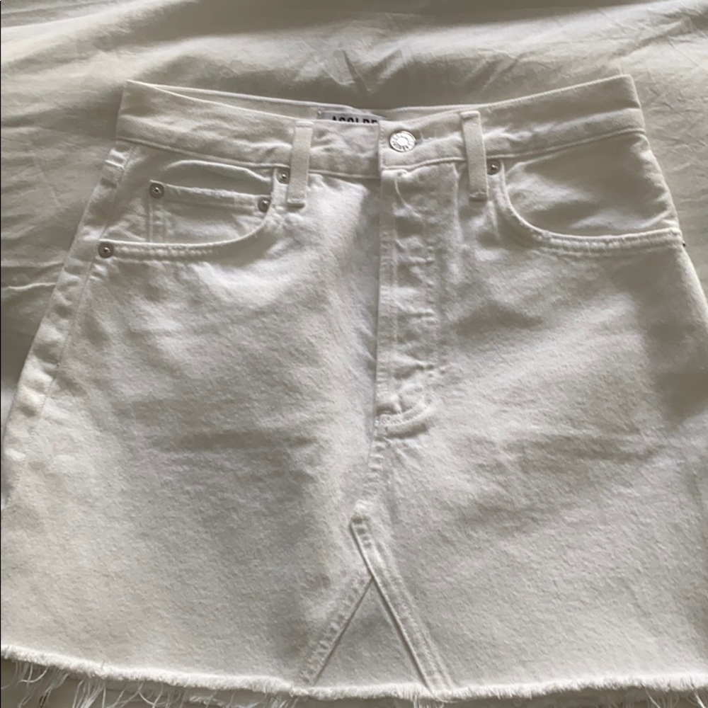 AGOLDE jean skirt